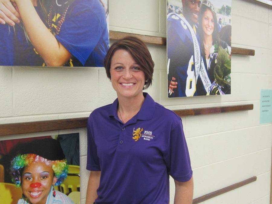 Assistant Principal Kelly Smith is ready for the new year at a new school.
