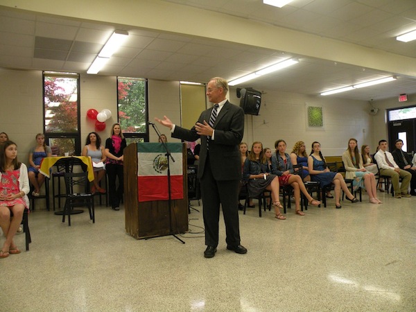 Principal Surry reminisces on his language opportunities