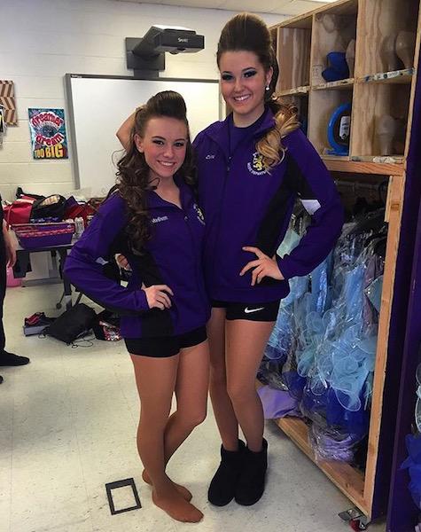 Madison Struble and Claire Tuftie ready to compete for the first time this season