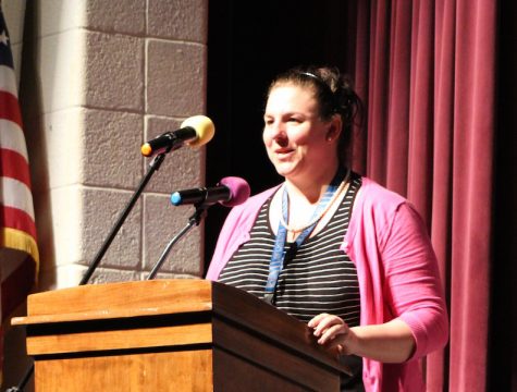 Allison Nuckols speaking on behalf of Menchville's Foodcubs