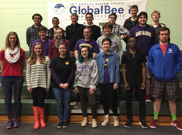 Menchville Foreign Language Students Participate in Globalbee International Quiz Bowl