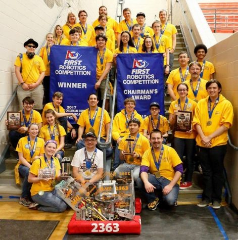 Triple Helix Finishes Robotics Season Strong at FIRST National Championship