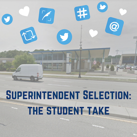 High school students take to twitter to voice their opinions on the NNPS superintendent selection.