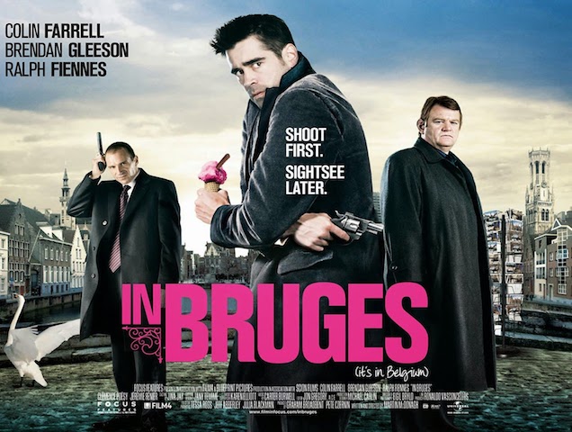 Hitman Ray is guilt stricken after accidentally killing an innocent person during a job. Torn and guilt-stricken, Ray and his partner, Ken, are sent to Bruges, Belgium to await further instructions from their boss. 