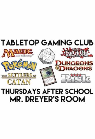 Menchville Introduces the Tabletop Gaming Club