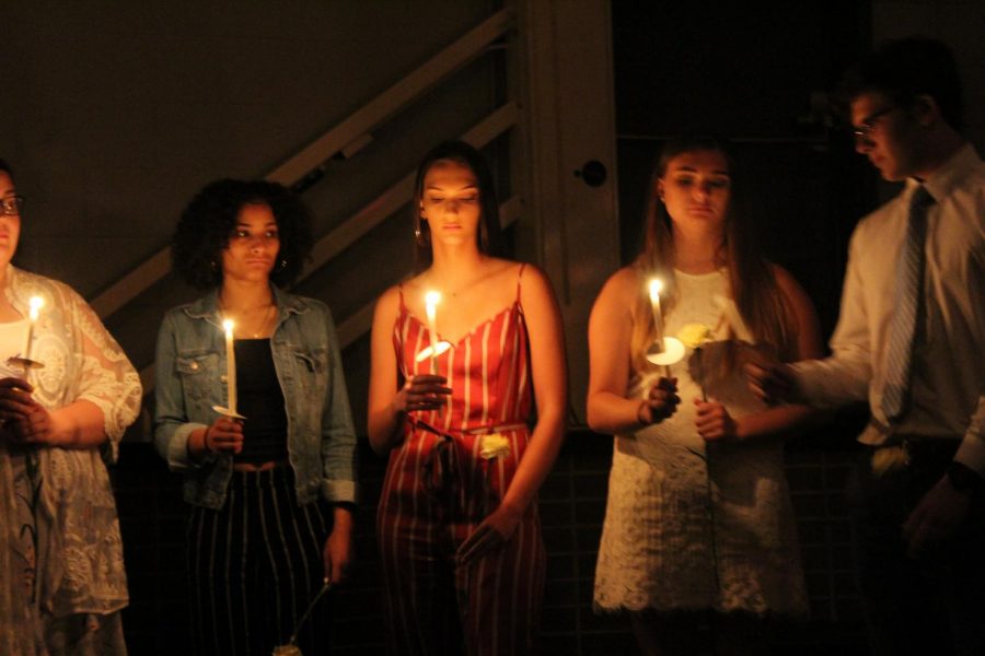 New National Honor Society members were inducted on Wednesday, April 10.