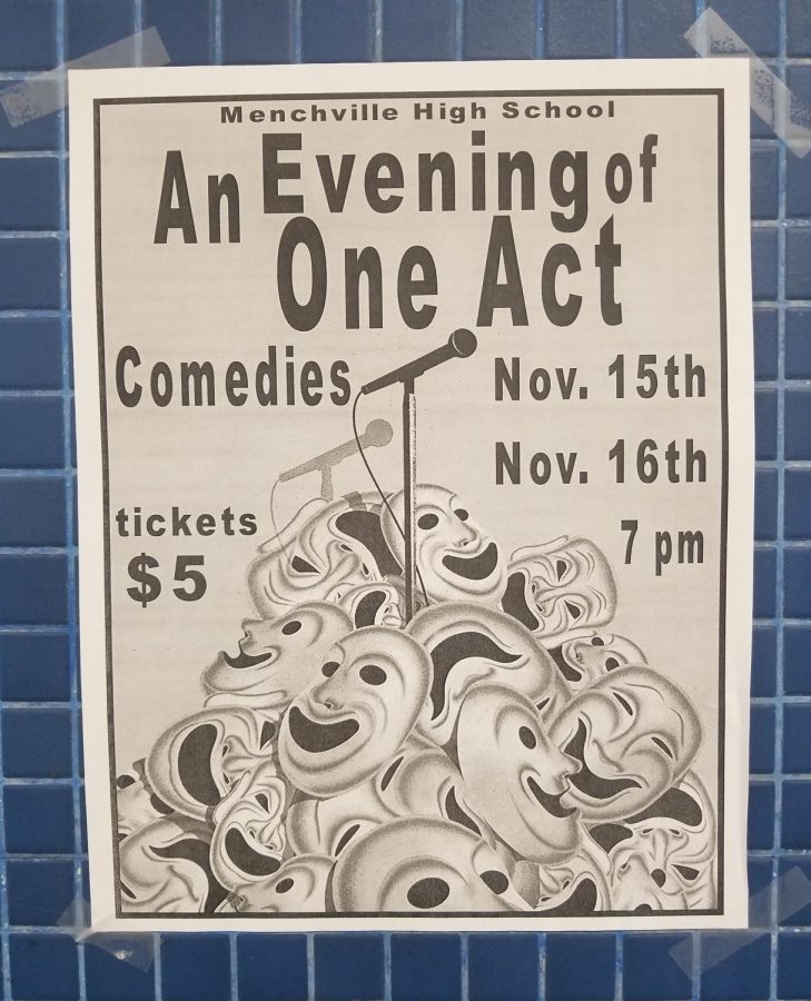 Menchville will hold their annual night of one-act plays this week.