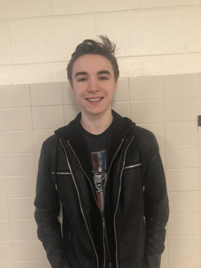Evan Gray will be singing and playing his guitar on the Menchville stage on February 27, 2020.