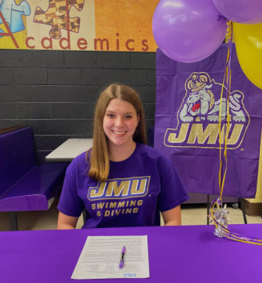 Ann Chappell signs with JMU on National College Signing Day