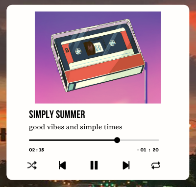 Simply Summer Playlist