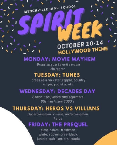 Spirit Week Is Upon Us! - 2022 Spirit Week Schedule